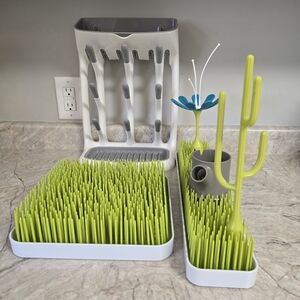 Boon Lawn & OXO Bottle Drying Rack Set